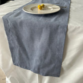 Camino de mesa Linoblend "Hem” chico