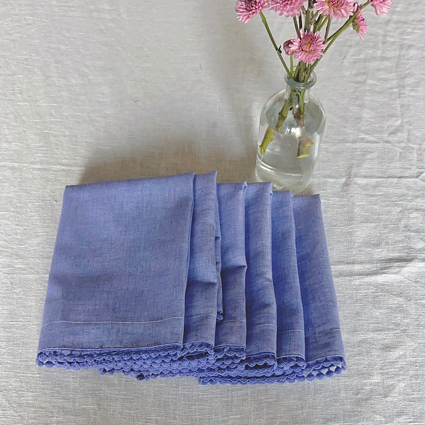 Servilleta Linoblend “Bolita" tamaño Banquete (Set de 2 piezas)
