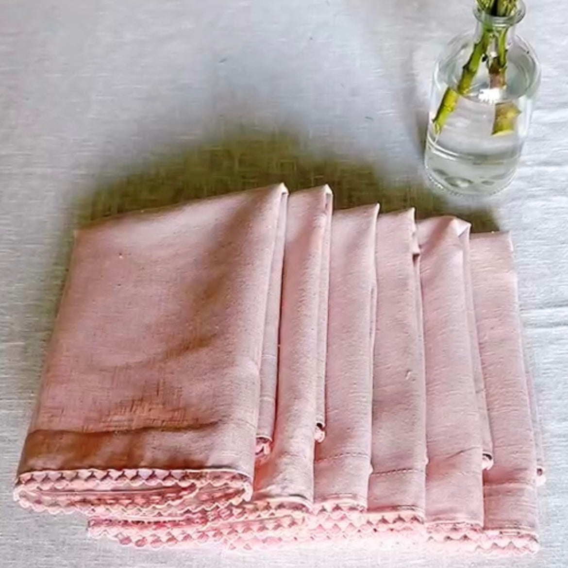 Servilleta Linoblend “Bolita" tamaño Banquete (Set de 2 piezas)