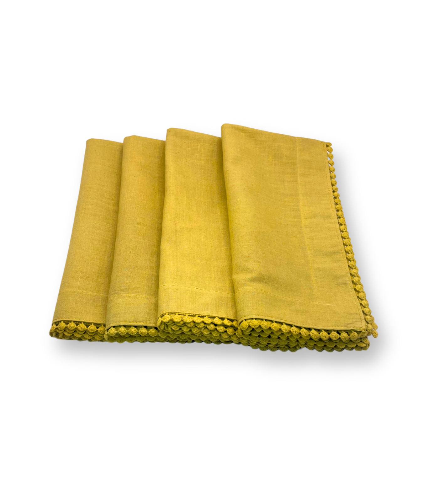 Servilleta  Linoblend “Bolita" tamaño Banquete (Set de 4 piezas)