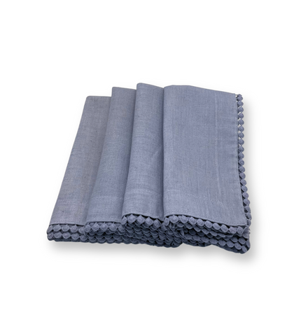 Servilleta  Linoblend “Bolita" tamaño Casual (Set de 4 piezas)